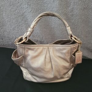 Coach Parker Leather Shoulder Bag #13466